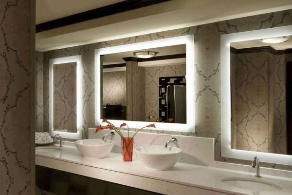 Hospitality & Commercial Lighted Mirrors