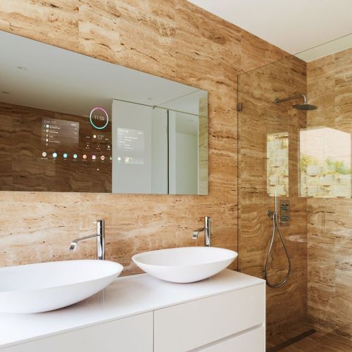 lighted mirror
