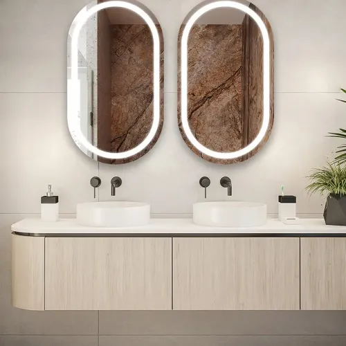 lighted mirror